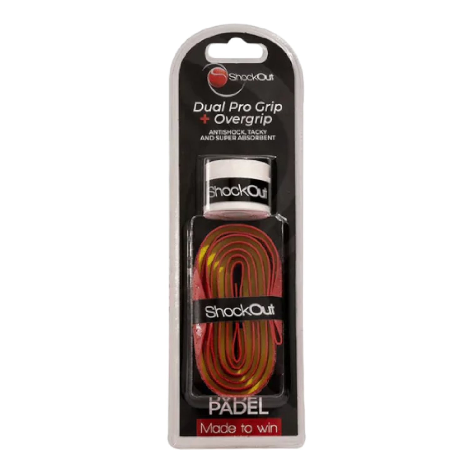 ShockOut Dual Pro Grip Rood