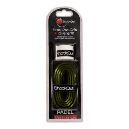 ShockOut Dual Pro Grip Zwart / Geel